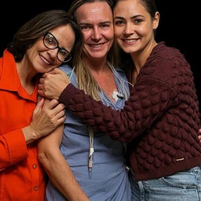 Michelle e Damares visitam Celina Leão em hospital no DF