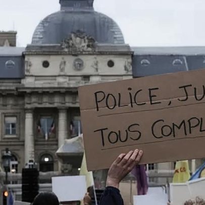 Franceses protestam contra o sistema judiciário após morte de criança