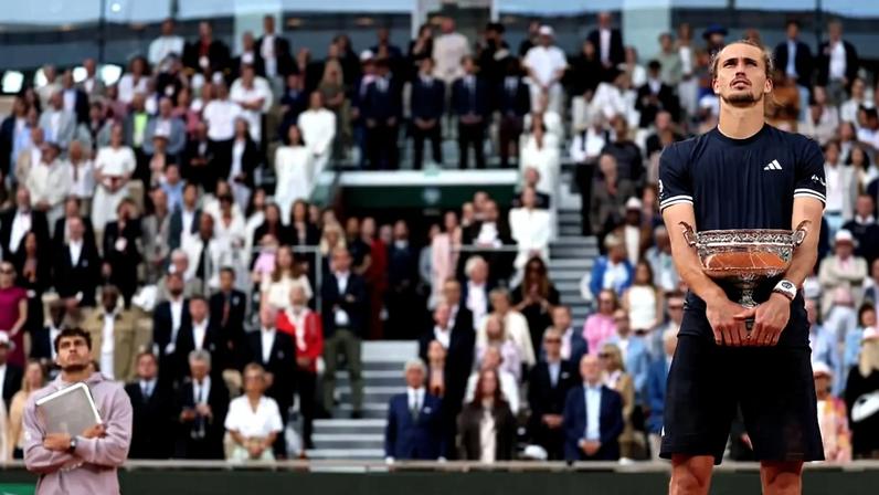 Alexander Zverev and Flavio Cobolli's French Open final was a nerve-shredding affair.