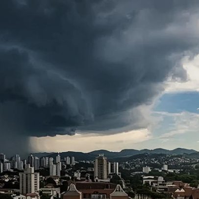 Frente fria coloca sete estados em alerta para chuva e frio nesta semana