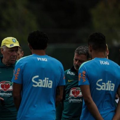 Brasil treina sem Alisson; Neymar e Ancelotti preparam equipe para Escócia