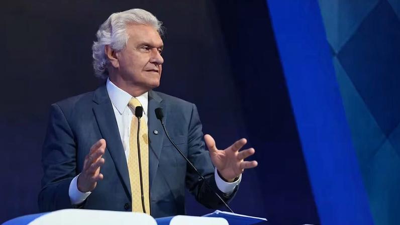 O ex-governador Ronaldo Caiado é pré-candidato à Presidência pelo PSD