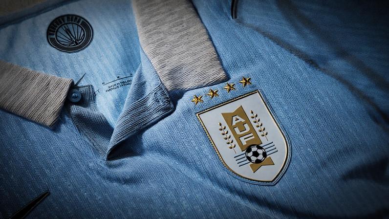 Seleção do Uruguai tem quatro estrelas na camisa.