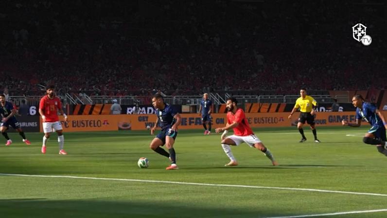 Bruno Guimarães faz gol pelo Brasil contra o Egito