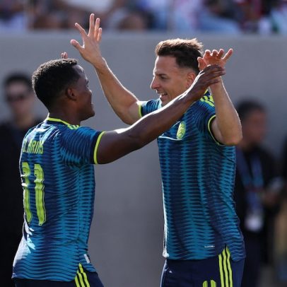 Arias faz dois gols e Colômbia vence Jordânia no último teste antes da Copa