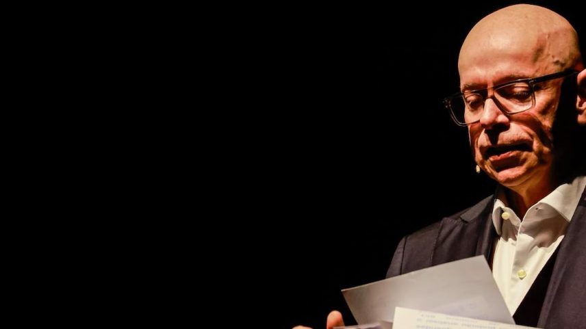 Leandro Karnal em evento de comemoração aos 150 anos do 'Estadão' em 2025.