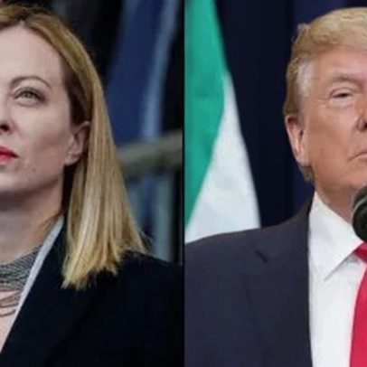 Primeiro-ministro italiano afirma que Trump deve cuidar de sua popularidade