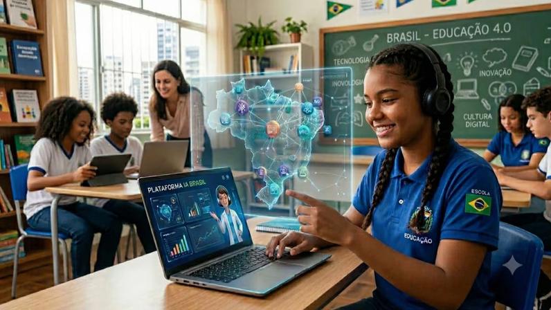 IA transforma a educação no Brasil