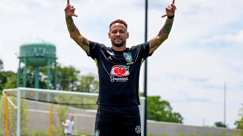 Neymar ficou de fora dos dois primeiros jogos do Brasil na competição