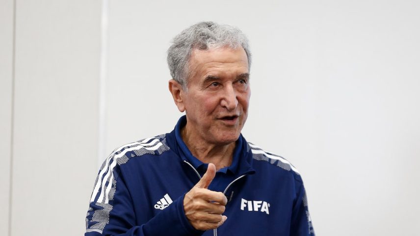 Carlos Alberto Parreira, de 83 anos, está internado em hospital no Rio com inflamação pulmonar. Foto: RAFAEL RIBEIRO