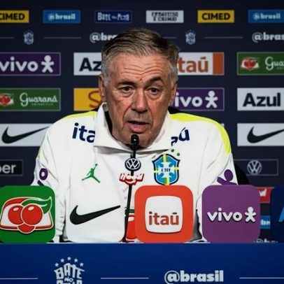 Ancelotti não revela escalação e planeja testar opções na seleção
