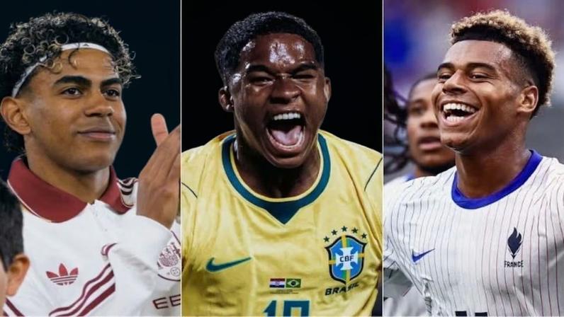 Lamine Yamal, Endrick e Doué entre as promessas da Copa 2026