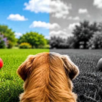 Cachorros enxergam em preto e branco? A verdade sobre a visão canina