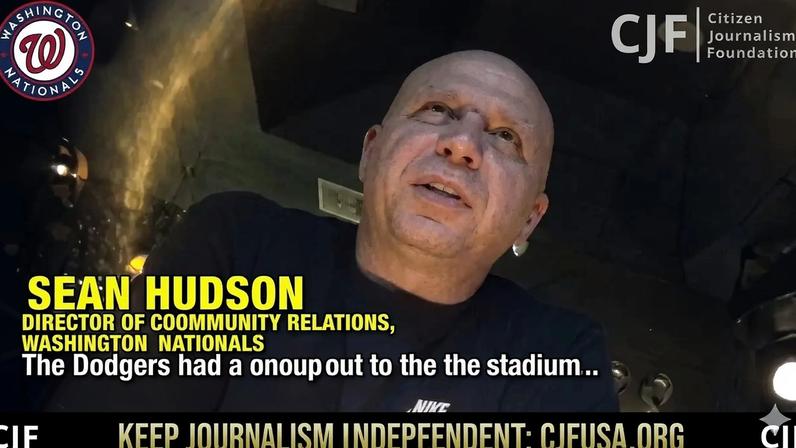 Vídeo mostra um executivo do Washington Nationals afirmando que a equipe discrimina o arremessador católico Trevor Williams por ele ter se manifestado sobre sua fé (Foto: reprodução/X/James O'Keefe)