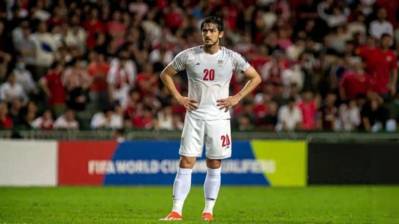 Sardar Azmoun foi cortado dos amistosos com a seleção do Irã (Yu Chun Christopher Wong/Eurasia Sport Images/Getty Images)