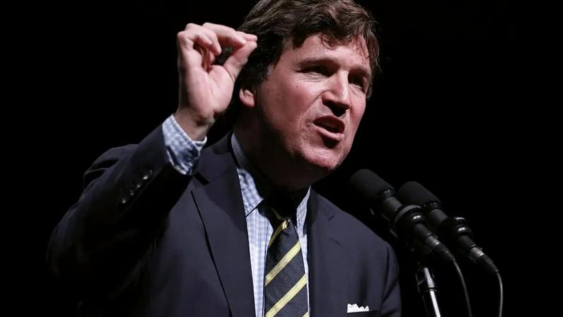 Inacreditável: Carlson é agressivo com Israel e simpático ao Islã (Chip Somodevilla/Getty Images)