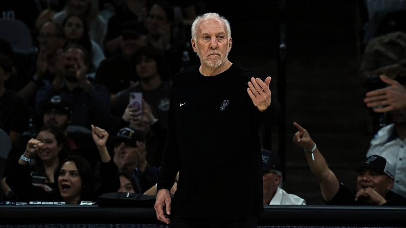 Gregg Popovich operates mostly behind the scenes these days, but he delivered a message to the Spurs ahead of Game 3. “He told us just to be confident — to come out here and be confident, that there's a reason why we got here,” said De'Aaron Fox.