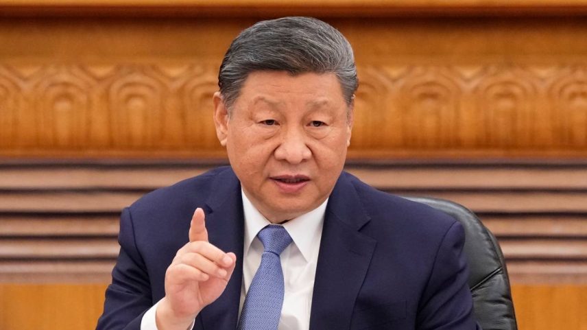 O presidente chinês Xi Jinping. 28/03/2025