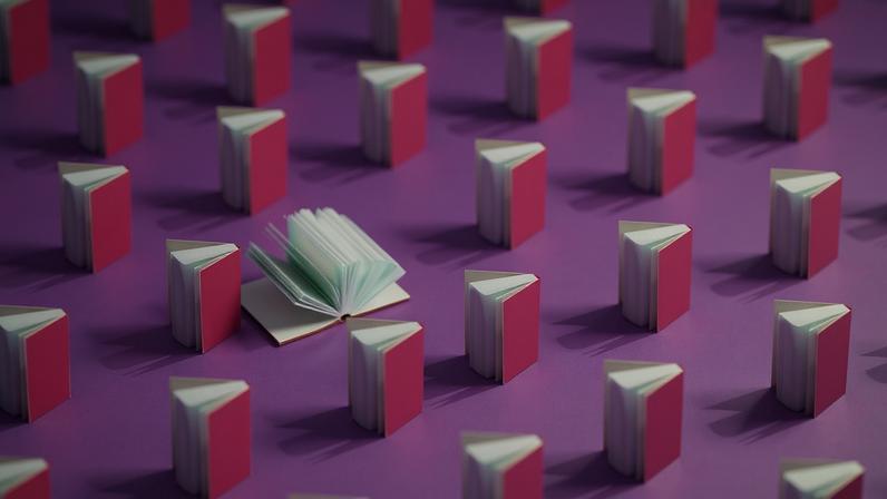 O crescimento de livros produzidos com inteligência artificial levou plataformas de venda a rever regras de publicação e controle de conteúdo (Getty Images)
