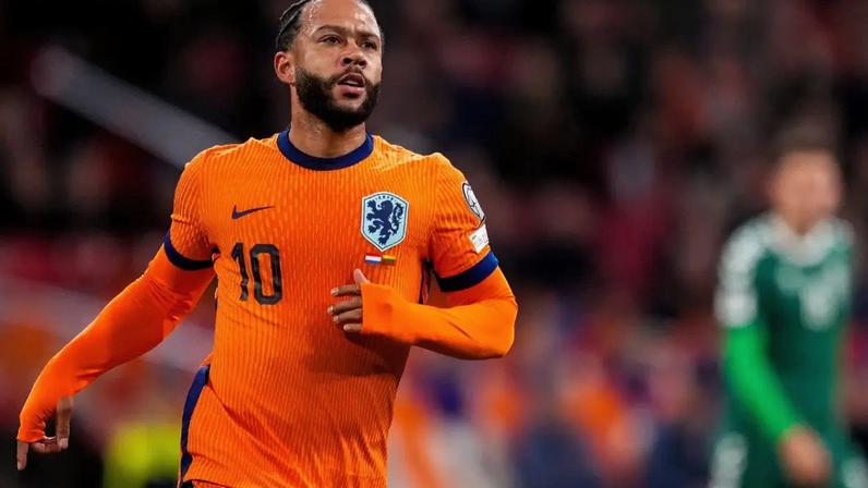 Memphis Depay, atacante da seleção da Holanda (Rene Nijhuis/MB Media/Getty Images)