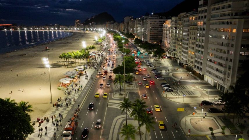 Copacabana, na Zona Sul do Rio de Janeiro. 03/01/2026