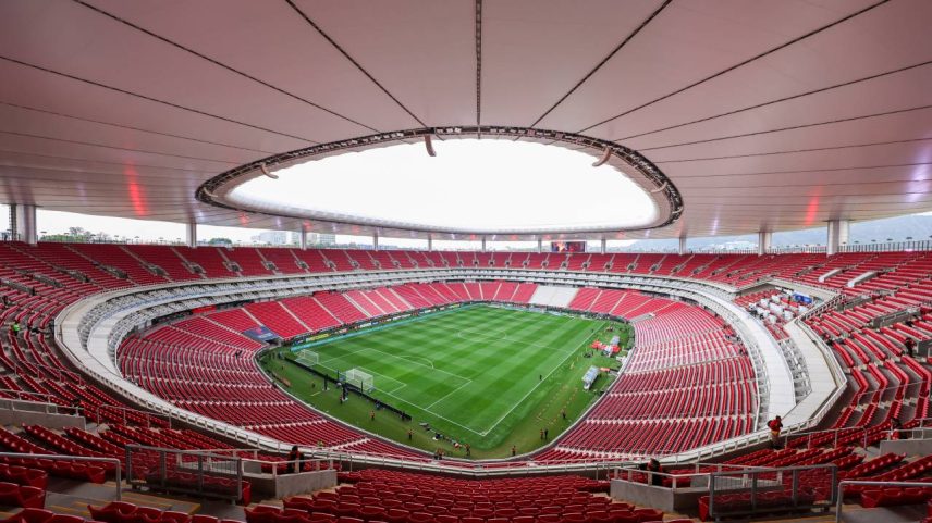 Estádio de Guadalajara, no México, será o palco da segunda partida da Copa do Mundo 2026, entre Coreia do Sul e Tchéquia (Simon Barber/Getty Images)