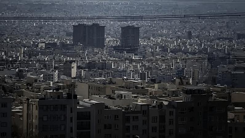 Vista de Teerã, Irã, em 26 de fevereiro de 2026, último dia das negociações Irã-EUA que estão sendo realizadas em Genebra.