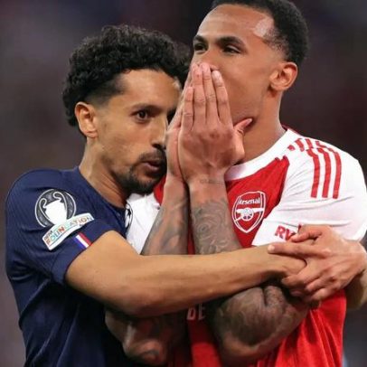 Marquinhos comenta abraço com Magalhães na final da Champions