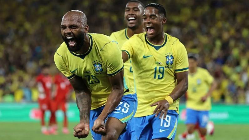 Igor Thiago, Rayan e Endrick entraram bem no segundo tempo do amistoso entre Brasil e Panamá