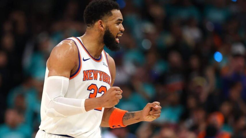 Karl-Anthony Towns came up big for New York in Game 1, and for not the first time, described feeling his late mother's presence as he played.
