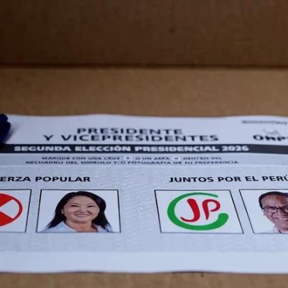 Virada na contagem de votos no Peru acirra disputa entre Fujimori e esquerdista