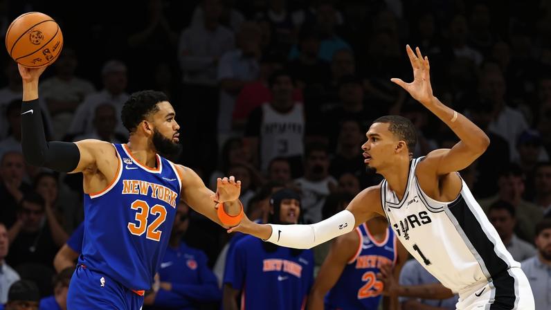 Karl-Anthony Towns and the New York Knicks take a big 2-0 lead in the NBA Finals heading home to New York.
