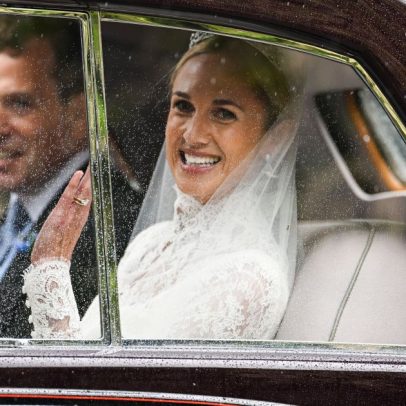 Família real britânica participa do casamento do neto da rainha Elizabeth II