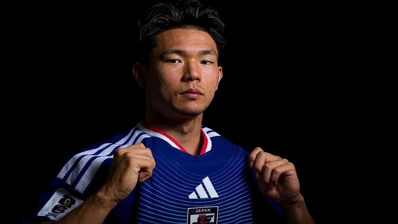 O atacante Kento Shiogai, camisa 26 da seleção japonesa: opinião firme sobre a canarinho (Ezra Shaw - FIFA/FIFA/Getty Images)