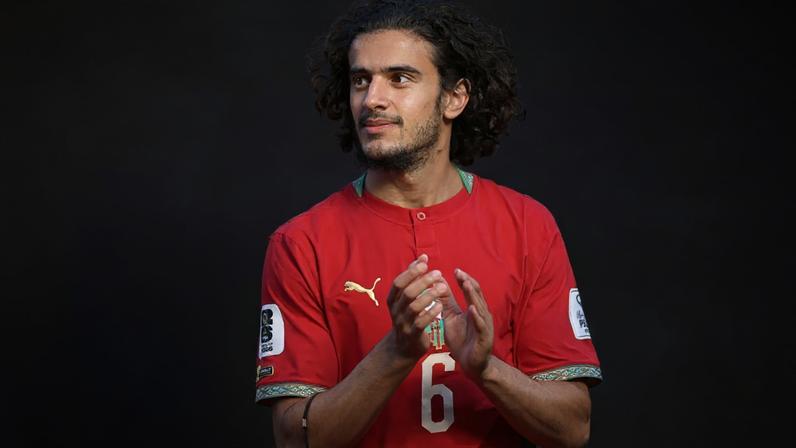Ayyoub Bouaddi, do Marrocos: 18 anos e cabeça de veterano (Rob Newell - CameraSport/Getty Images)