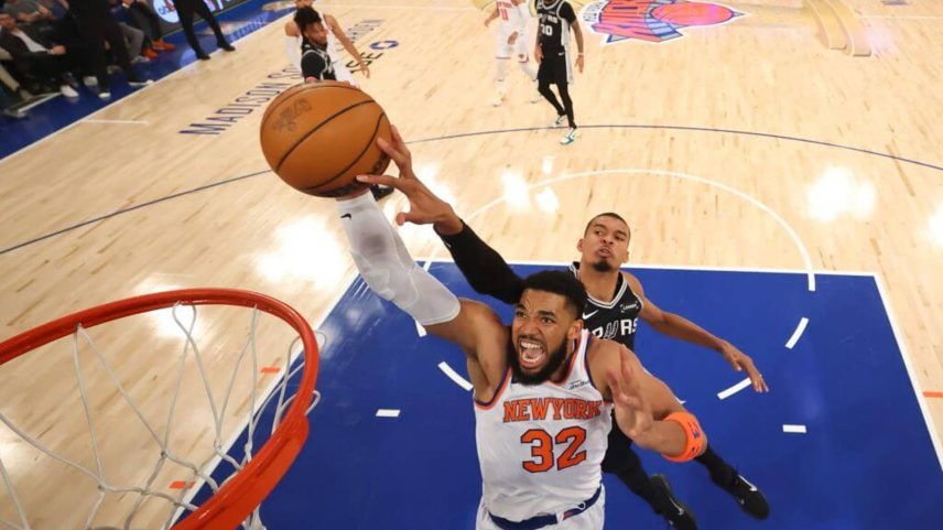 Karl-Anthony Towns made several impactful plays in the closing stages of New York's frantic, history-making rally.