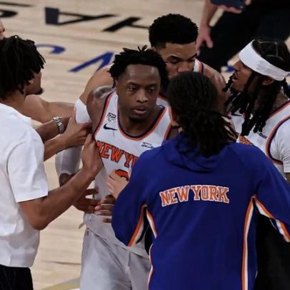 Tip-in de OG Anunoby no Jogo 4 é visto como arremesso icônico dos Knicks