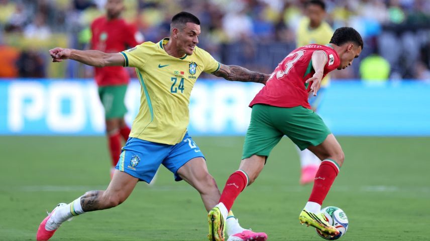 Imagem do jogo Brasil x Marrocos