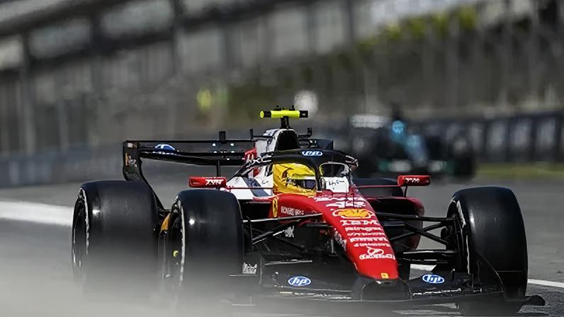Lewis Hamilton, piloto da Ferrari no GP de Barcelona-Catalunha