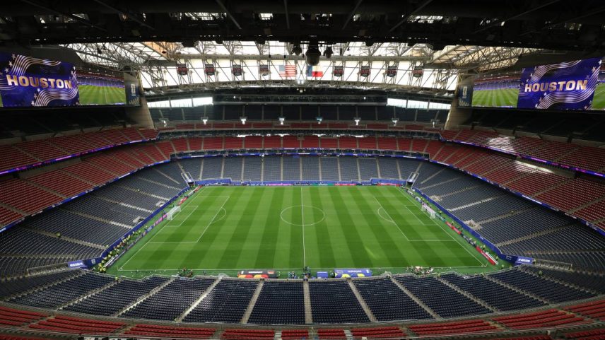 Estádio de Houston, nos Estados Unidos, vai ser o palco da partida entre Portugal e RD Congo nesta quarta, 17 (Julian Finney - FIFA/FIFA/Getty Images)