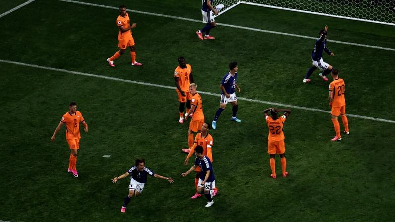 NO ÚLTIMO MINUTO - Japão buscou empate aos 45 minutos do segundo tempo na cobrança de escanteio