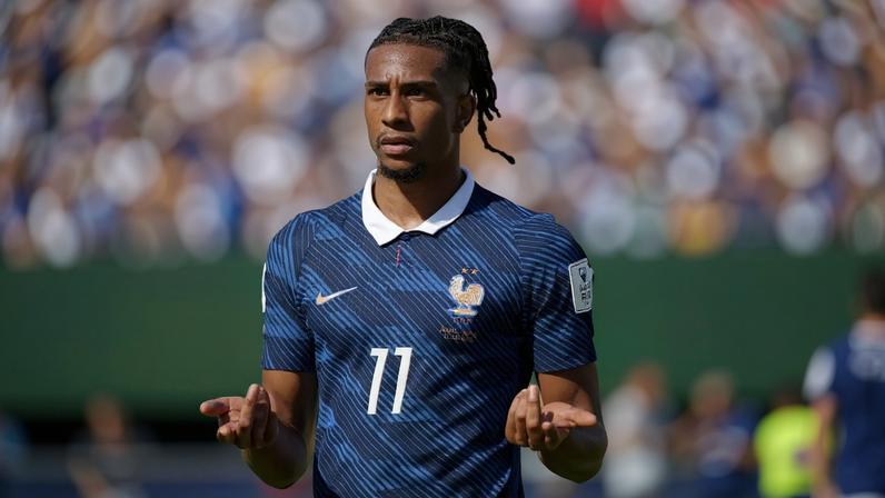 Michael Olise was excellent in France's victory over Senegal