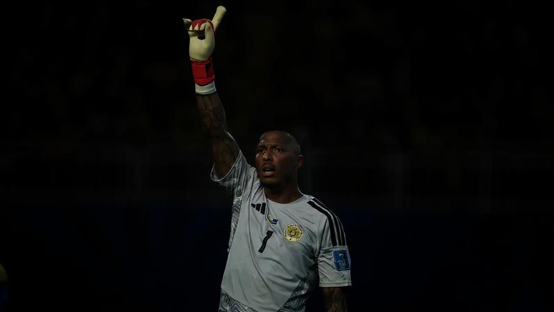 Eloy Room no empate em 0 a 0 de Curaçao e Equador — primeiro ponto na história da seleção caribenha (Hakan Akgun/Anadolu/Getty Images)