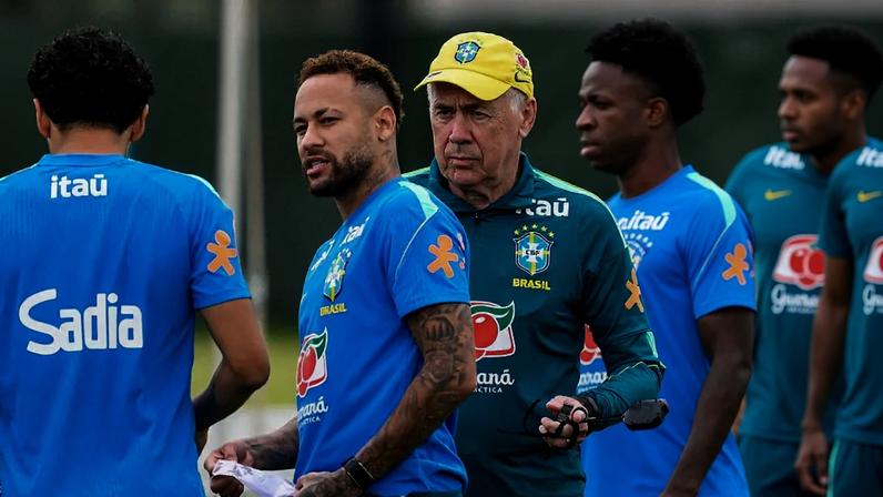 Ancelotti diz que Neymar fez bons treinos (Tom Weller/Getty Images)