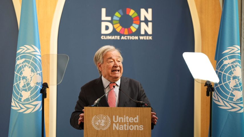 Semana de Ação Climática em Londres é prejudicada pela mudança climática