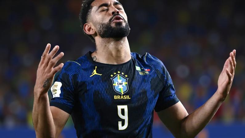 Matheus Cunha: dois gols contra os haitianos