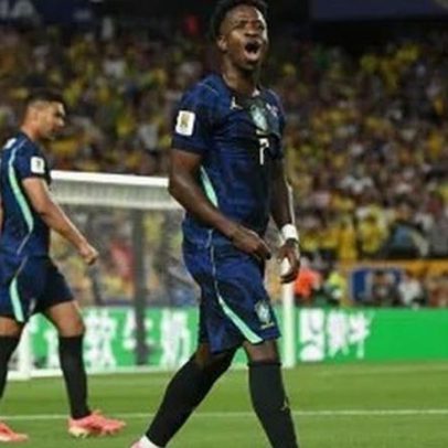 Vini Jr eleito melhor em campo em Brasil x Haiti