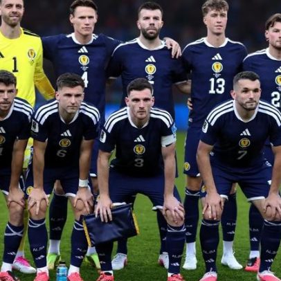 Escócia divulga escalação para jogo contra o Brasil na Copa