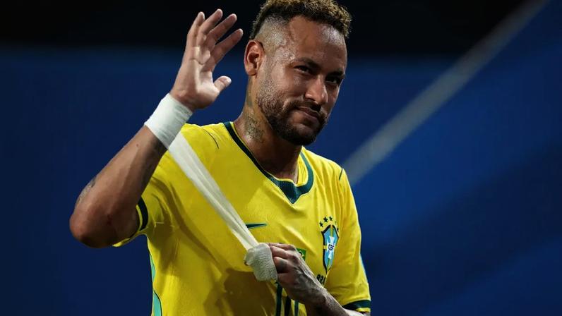 Neymar após jogo do Brasil contra Escócia na Copa do Mundo de 2026 (Martin Rickett/PA Images/Getty Images)