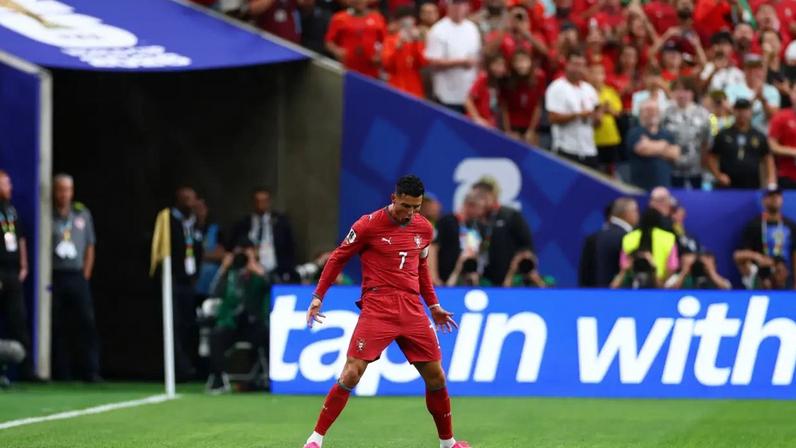 Cristiano Ronaldo celebra gol na Copa do Mundo 2026